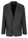 Isabel Marant Nolan Jackets Grey In Black