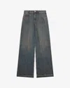 Shop Isabel Marant Noldy Pants In Dark Blue