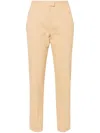 Isabel Marant Low-rise Slim-cut Trousers In Neutrals