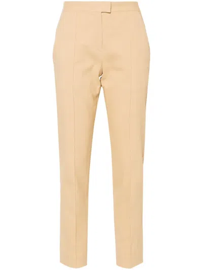 Isabel Marant Low-rise Slim-cut Trousers In Neutrals