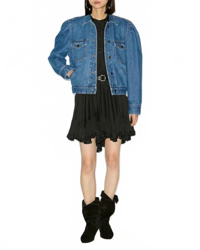 Isabel Marant Nolinea Jacket In Faded Blue