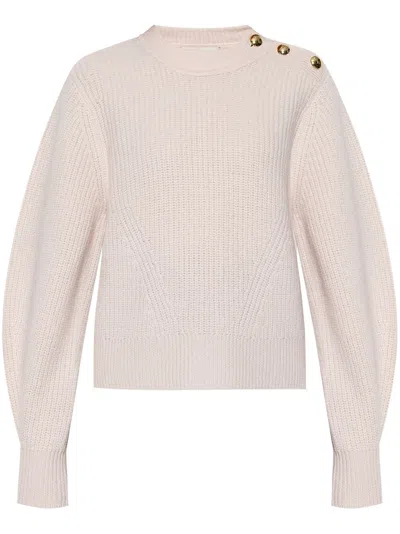 Isabel Marant Nolly Sweater In Pink