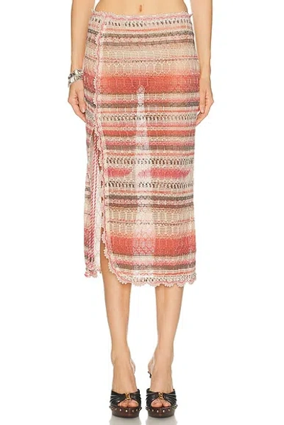 Isabel Marant Noryane Skirt In Multi