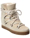 Isabel Marant Nowles Suede & Leather Snow Boot In Neutral