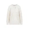 ISABEL MARANT NUDE & NEUTRALS ALPACA BLEND SWEATER FOR WOMEN