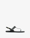Isabel Marant Nya Flats In Black Leather In Black