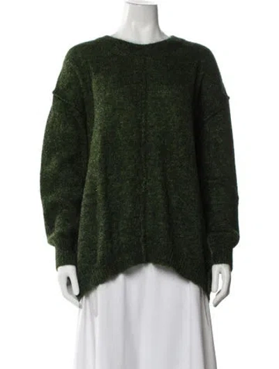 Pre-owned Isabel Marant Nylon Crew Neck Sweater In Green