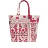 Isabel Marant Patterned Small Tote Bag With 2 Handles