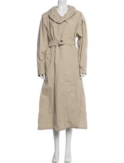 Pre-owned Isabel Marant Nylon Trench Coat In Neutrals