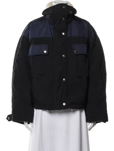 Pre-owned Isabel Marant Nylon Utility Jacket In Blue