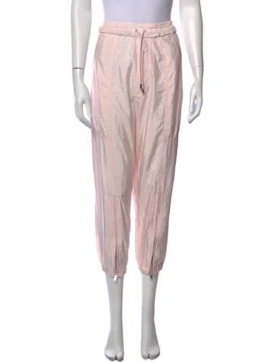 Pre-owned Isabel Marant Nylon Wide Leg Pants In Pink