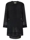 Isabel Marant Black Oaria Dress In Black