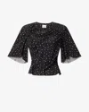 Isabel Marant Oberteil/top Garla In Black