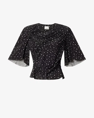 Isabel Marant Oberteil/top Garla In Black