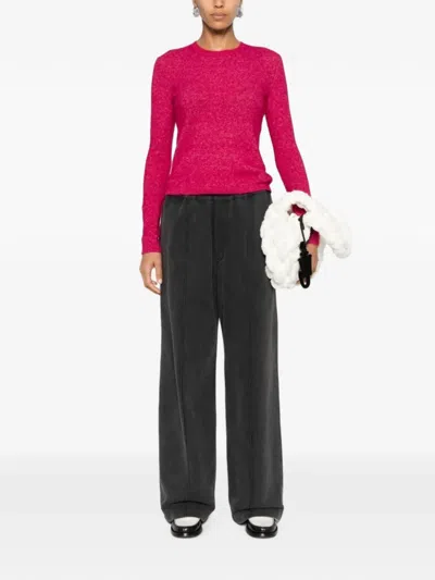 Isabel Marant Obira Sweater In Pink