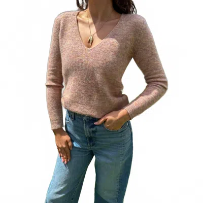 Isabel Marant Obitina Pullover Sweater In Multicolor Beige