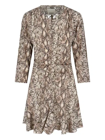 ISABEL MARANT 'OCTAVIA' SHIRT MIDI DRESS
