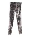 Isabel Marant Odizo Sequined Pants In Silver Polyester In Silver