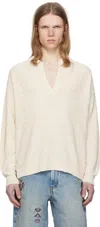 Isabel Marant Off-white Arnold Sweater In Ecru