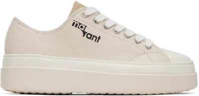 Isabel Marant Off-white Austen Sneakers In 23ec Ecru