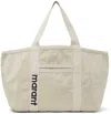 Isabel Marant Off-white Darwen Tote In 23ec Ecru
