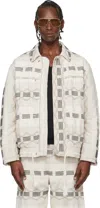 Isabel Marant Deyis Patterned Jacket In White