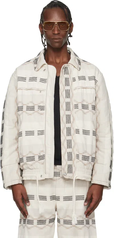 ISABEL MARANT OFF-WHITE DEYIS JACKET