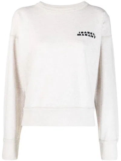 ISABEL MARANT OFF WHITE FELPA SHADE SWEATERS