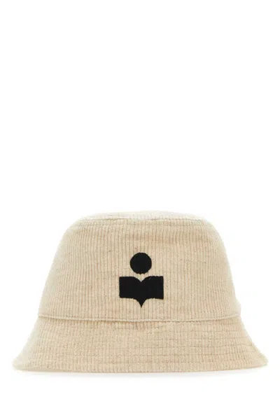 ISABEL MARANT OFF WHITE HALEY BUCKET HAT