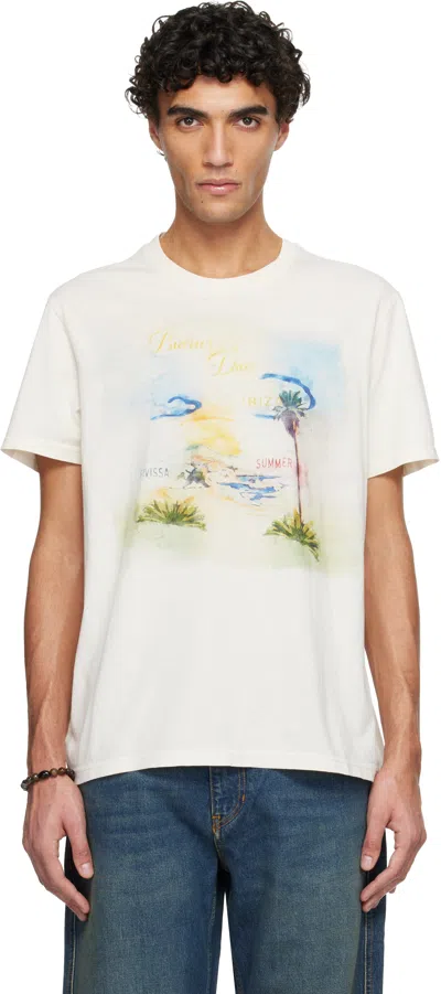 ISABEL MARANT OFF-WHITE HONORE T-SHIRT