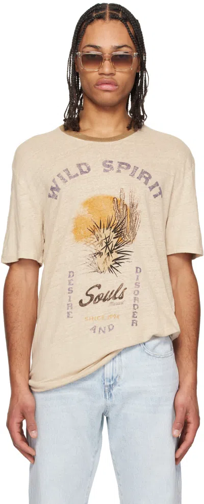 ISABEL MARANT OFF-WHITE HONORE T-SHIRT