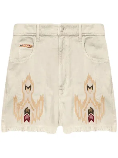 Isabel Marant Off White Lesia Shorts