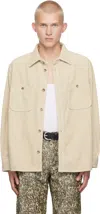 Isabel Marant Nario Cotton Corduroy Button-up Overshirt