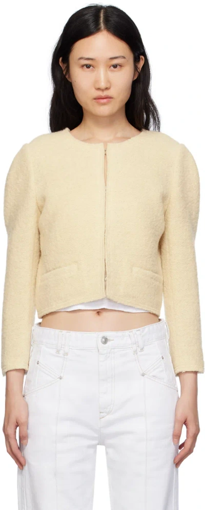 ISABEL MARANT OFF-WHITE PULLY JACKET