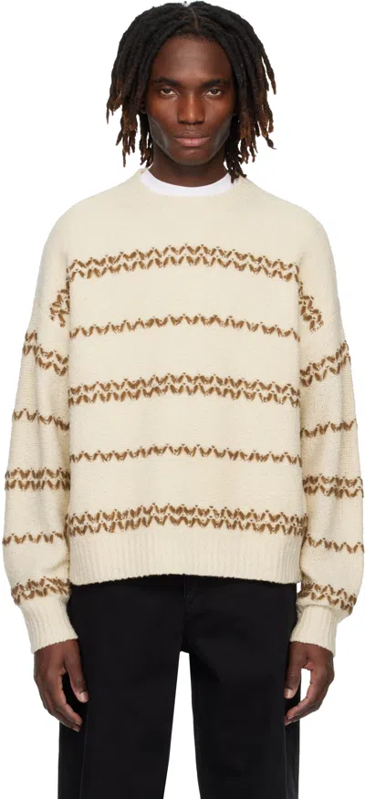 Isabel Marant Off-white Romain Sweater In Gray
