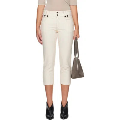 Isabel Marant Off-white Berna Capri Trousers
