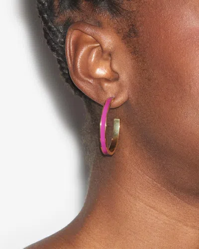 Isabel Marant Casablanca Hoop Earrings In Gold