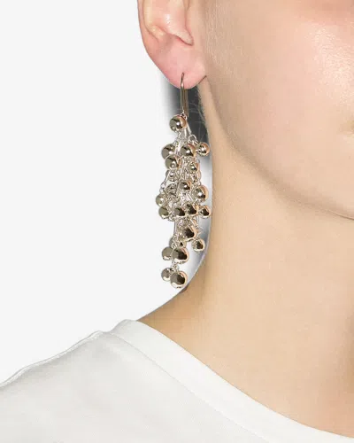 Isabel Marant Tiva Earrings In Silver