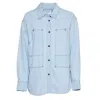 Isabel Marant Okely Jeans Jacket In Blue