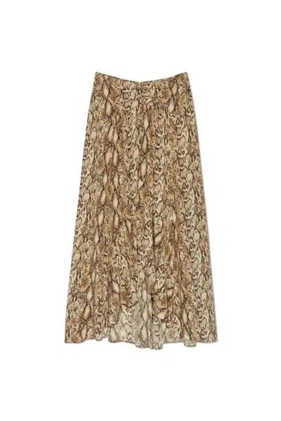 ISABEL MARANT ISABEL MARANT OLENA DRAPED MIDI SKIRT