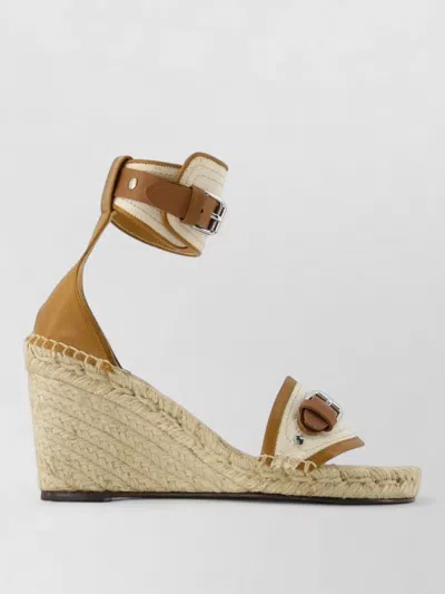 Isabel Marant Oliha Gd Wedge Espadrille Sandals In Multi