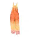 Isabel Marant Tie-dyed Dungarees In Multi