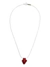 Isabel Marant On My Heart Necklace In Metallic