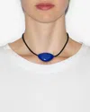 Isabel Marant On The Rocks Wraparound Choker In Blue