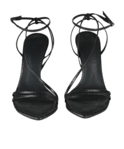 Isabel Marant One Strap High Heel Sandals In White