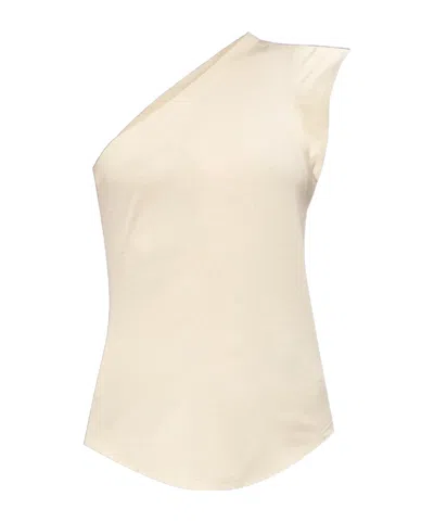 Isabel Marant One-word Shoulder Jacket In Nude