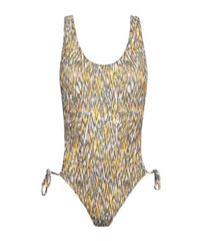Isabel Marant One-piece Swimsuits In Yellow