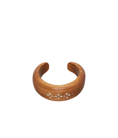 Isabel Marant Open Bracelet In Yellow