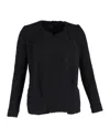 Isabel Marant Open-front Jacket In Black Wool In Black