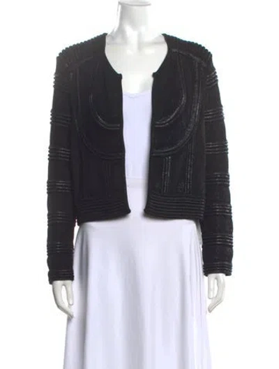 Pre-owned Isabel Marant Open Front Sweater W/ Tags In Black